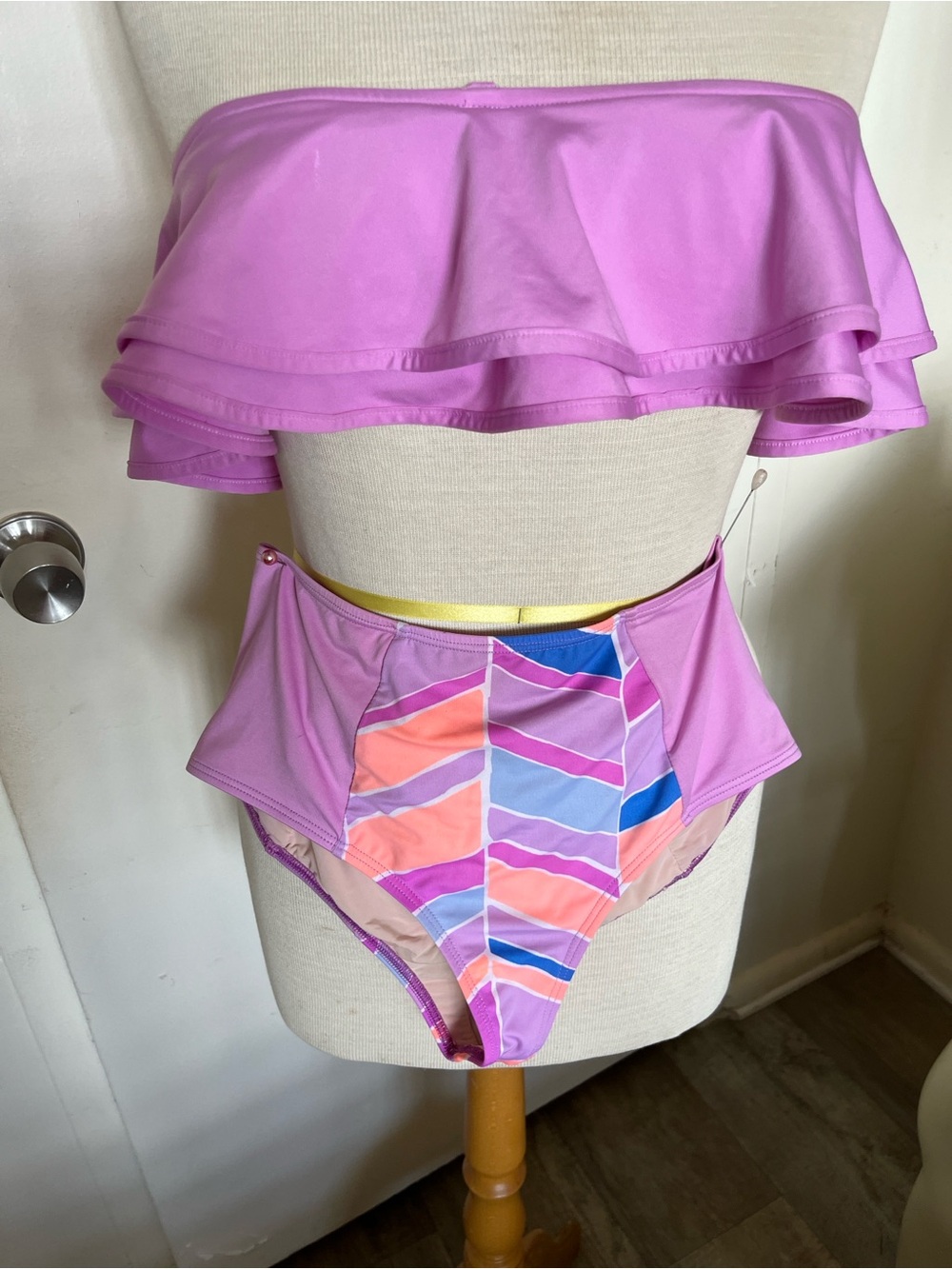 Zinke Bikini Bottom Pink Size S